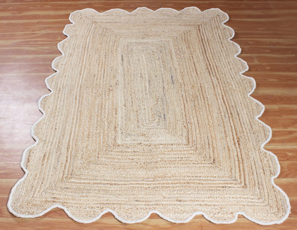 Outdoor Doormats Floor Rug Indian Handmade Jute Area Rug Woven Kilim Boho Carpet Kitchen Living Room Rug Office/Home Rug - Rajasthan Rugs 6