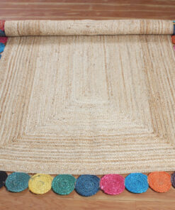 braided living room floor rug indian handmade jute area rug multicolor woven floor rug outdoor garden doormats boho rug