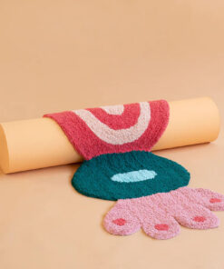 handmade tufted rug balance one of a kind handmade rug