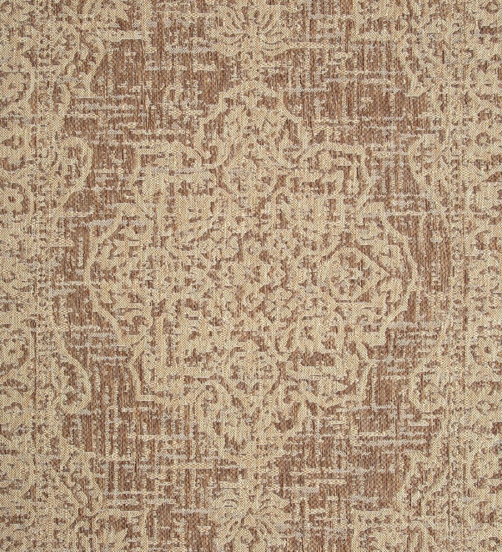 Beige Persian Polypropylene Machine Made Carpet 5x7ft - Rajasthan Rugs 5