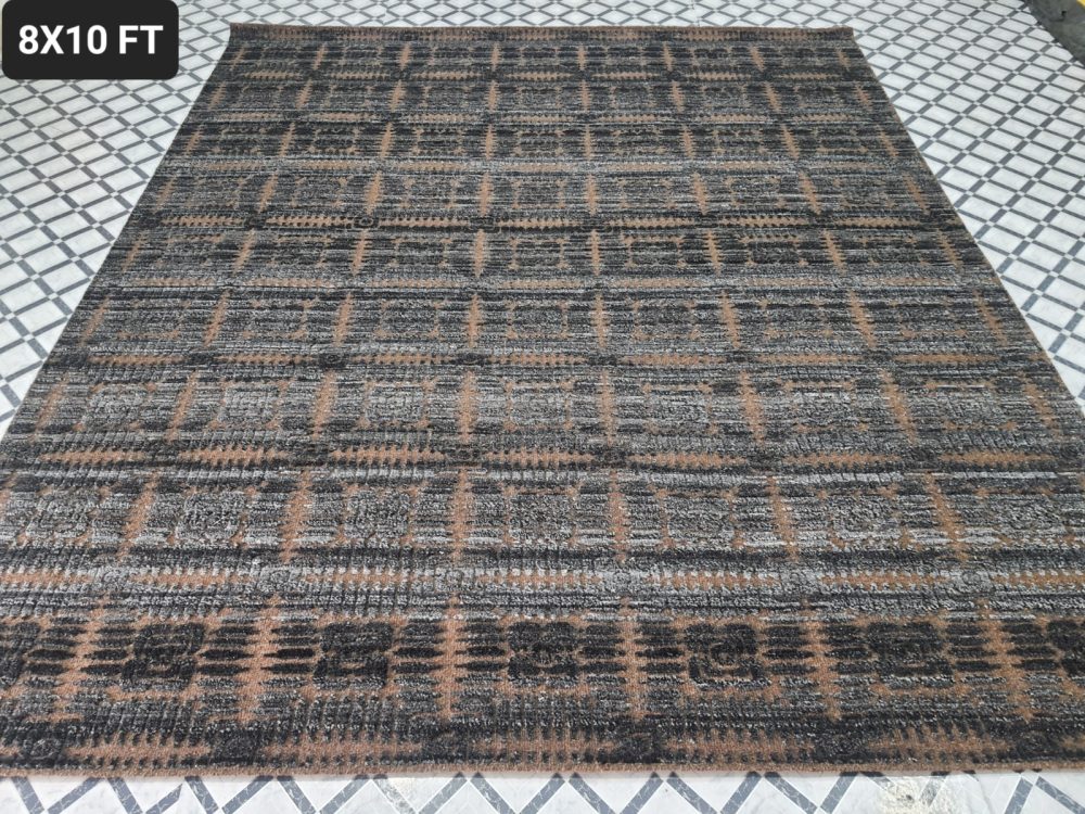 Brick Red Rug - Rajasthan Rugs 6